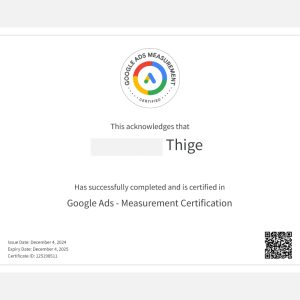 Certified Google Ads Measurement in Kenya